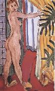 Henri Matisse Nude Standing in front of an Open Door (mk35) china oil painting artist
